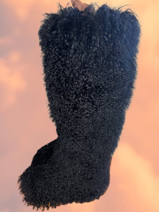 MONGO FUR BOOTS